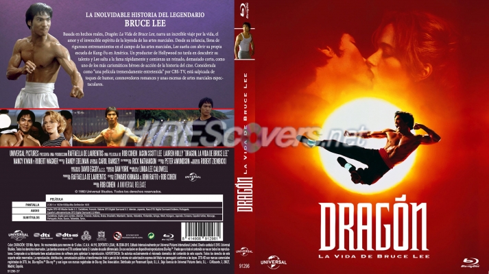 normal Dragon la vida de Bruce Lee caja Bluray Universal