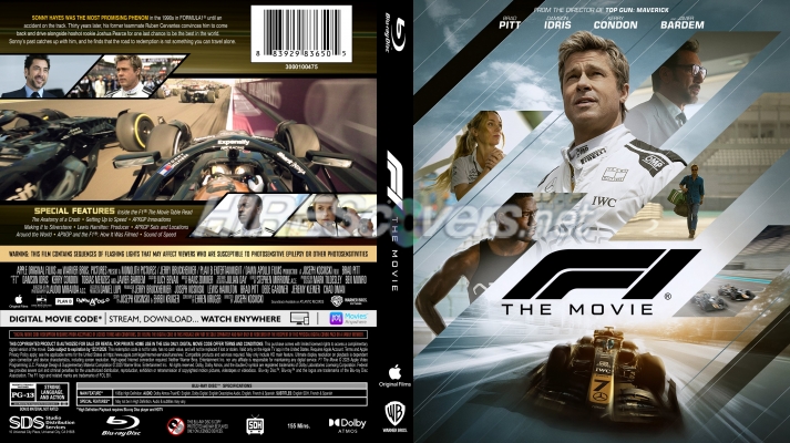 normal F1 The Movie 2025 BD Cover