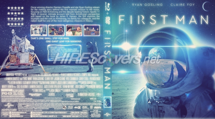 normal First Man 2018 Bluray Cover HRC