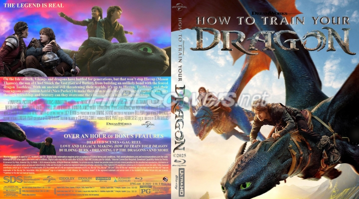 normal How to Train Your Dragon 4KC BRC V2 2025