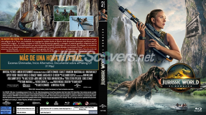 normal Jurassic World El renacer caja Bluray Universal Amblin