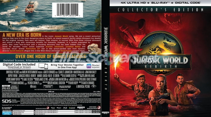normal Jurassic World Rebirth Cover