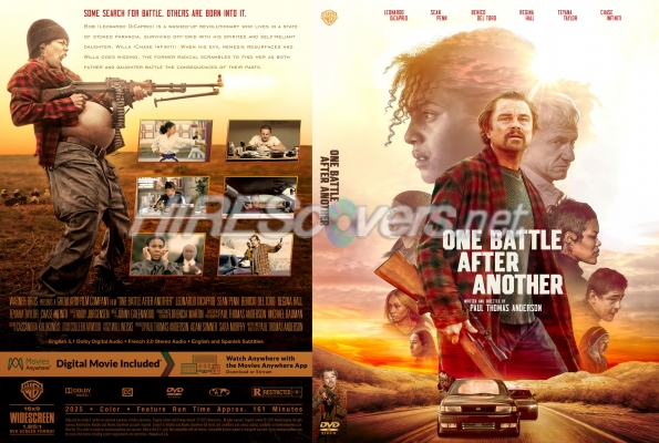 normal One Battle After Another 2025 Custom DVD Cover