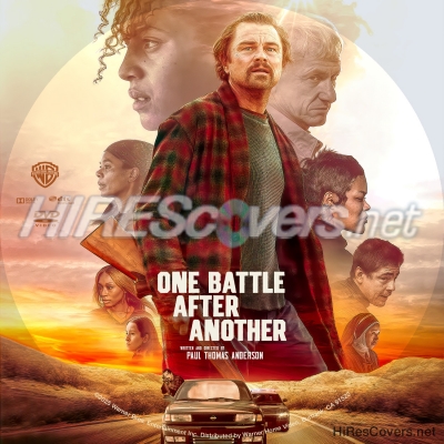 normal One Battle After Another 2025 Custom DVD Label