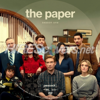 normal Paper The 2025 Season One Custom DVD Label