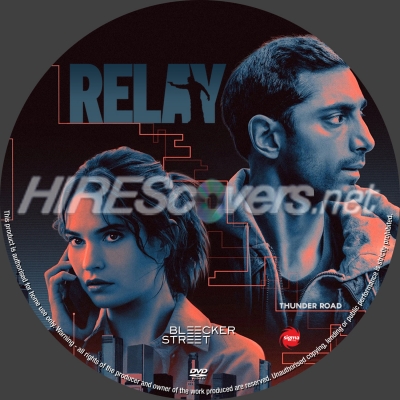 normal Relay dvd label