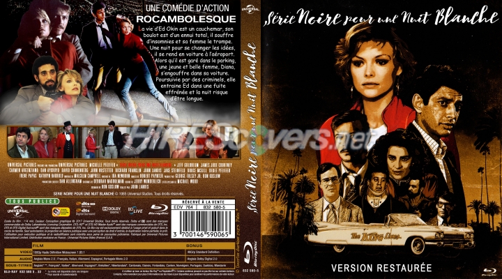 normal SERIE NOIRE POUR UNE NUIT BLANCHE Jaquette Blu ray