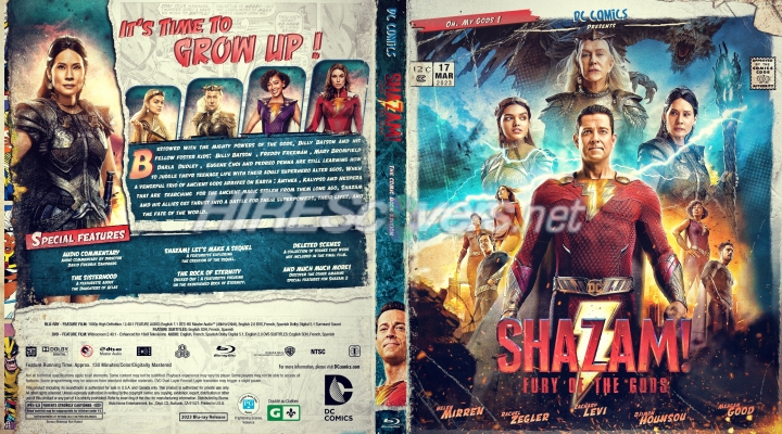 normal Shazam 2 Bluray Cover