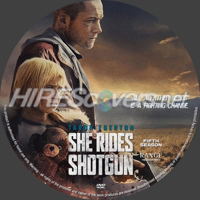 normal She Rides Shotgun dvd label