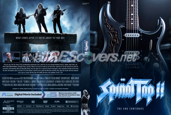 normal Spinal Tap II The End Continues 2025 Custom DVD Cover