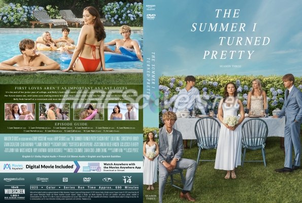 normal Summer I Turned Pretty The 2025 Season Three Custom DVD Cover
