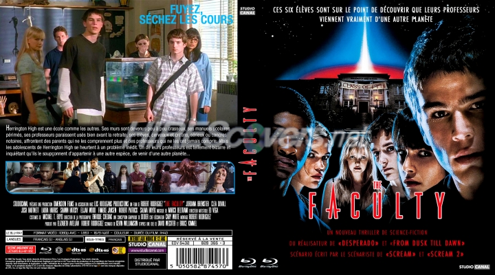 normal THE FACULTY Jaquette Blu ray