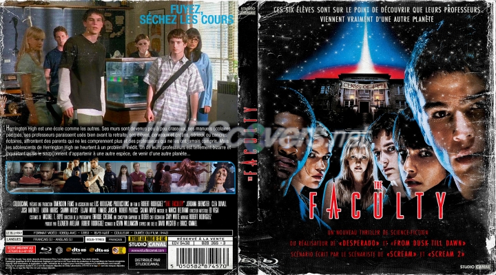 normal THE FACULTY Jaquette Blu ray usee