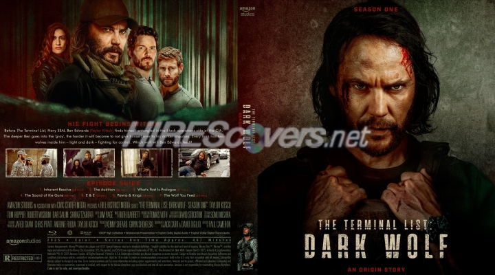 normal Terminal List Dark Wolf The 2025 Season One Custom Blu ray Cover