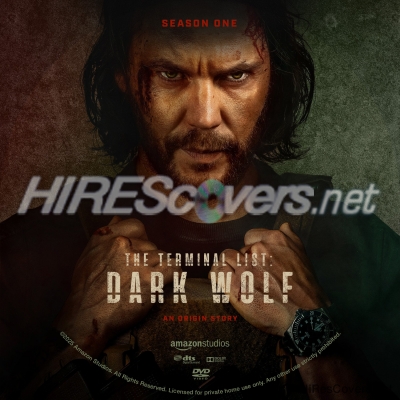 normal Terminal List Dark Wolf The 2025 Season One Custom DVD Label
