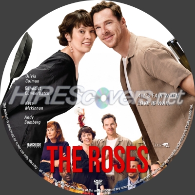normal The Roses dvd label