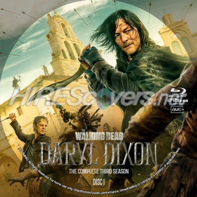 normal The Walking Dead Daryl Dixon Season 3 Disc 1 BD v2