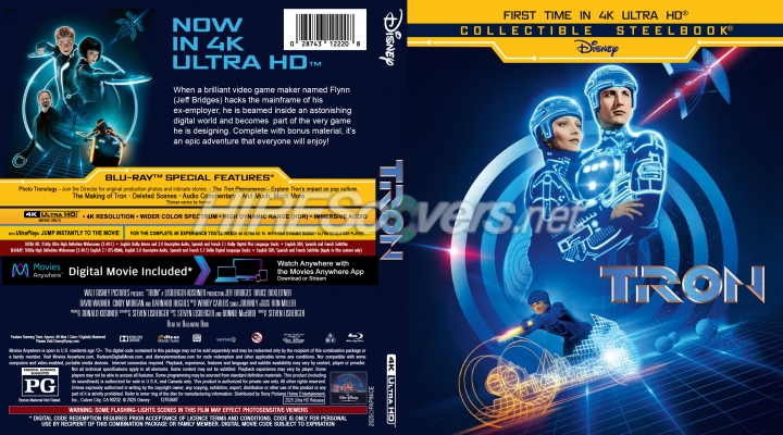 normal Tron 1982 4K Blu ray RA