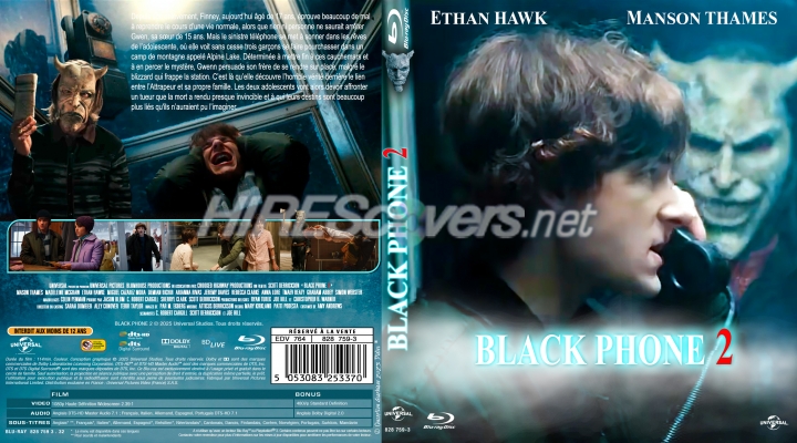 normal BLACK PHONE 2 Jaquette Blu ray