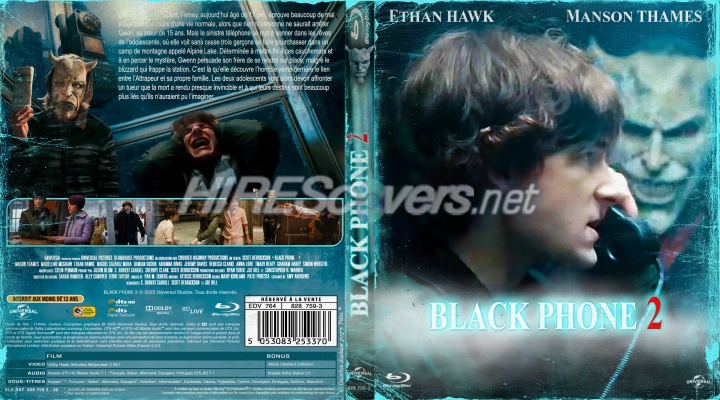normal BLACK PHONE 2 Jaquette Blu ray V2