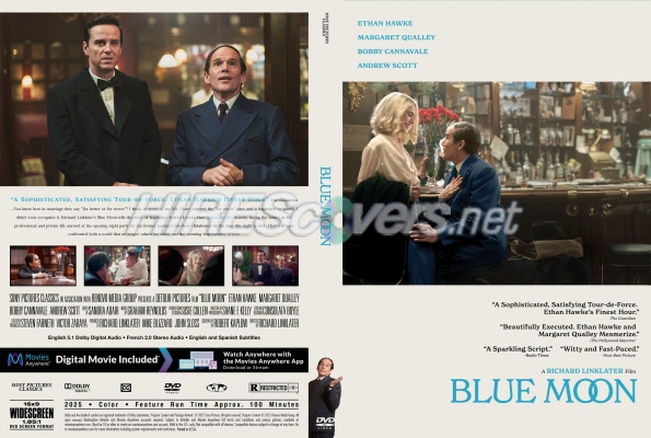 normal Blue Moon 2025 Custom DVD Cover