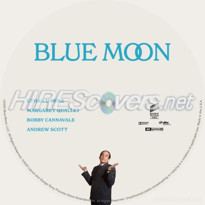 normal Blue Moon 2025 Custom Ultra HD 4k Label