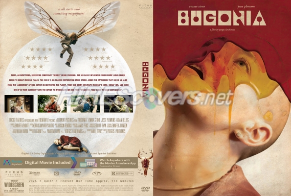 normal Bugonia 2025 Custom DVD Cover