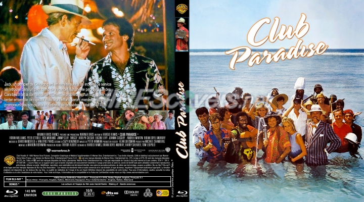 normal CLUB PARADISE Jaquette Blu ray