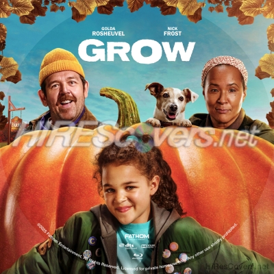 normal Grow 2025 Custom Blu ray Label
