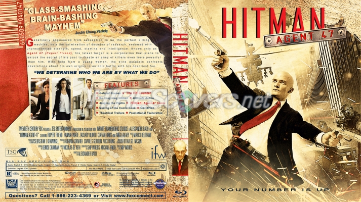 normal Hitman Agent 47 2015EFXNovThrillerMovieCoverCompWinner