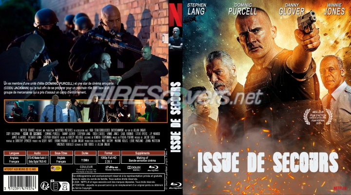 normal ISSUE DE SECOURS Jaquette Blu ray