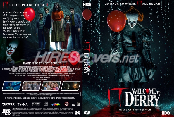 normal IT Welcome To Derry dvd cover