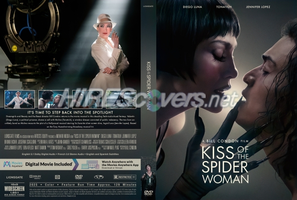 normal Kiss of the Spider Woman 2025 Custom DVD Cover