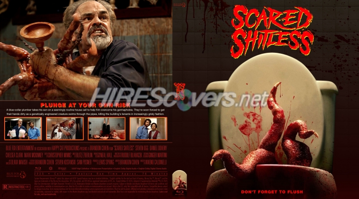 normal Scared Shitless 2024 Custom Blu ray Cover