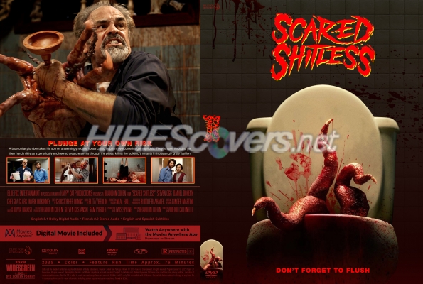 normal Scared Shitless 2024 Custom DVD Cover
