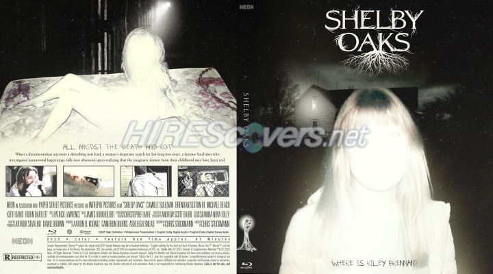 normal Shelby Oaks 2024 Custom Blu ray Cover