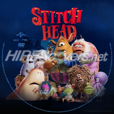 normal Stitch Head 2025 Custom DVD Label