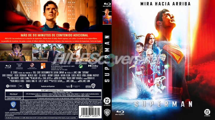 normal Superman 2025 caja Bluray Warner DC