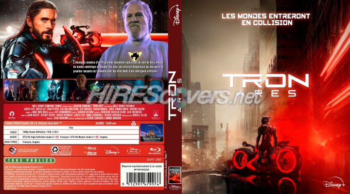 normal TRON ARES Jaquette Blu ray V2