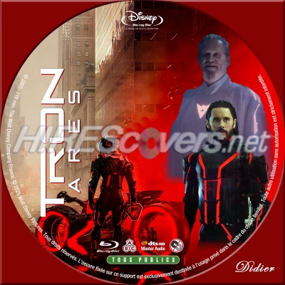 normal TRON ARES Sticker Blu ray