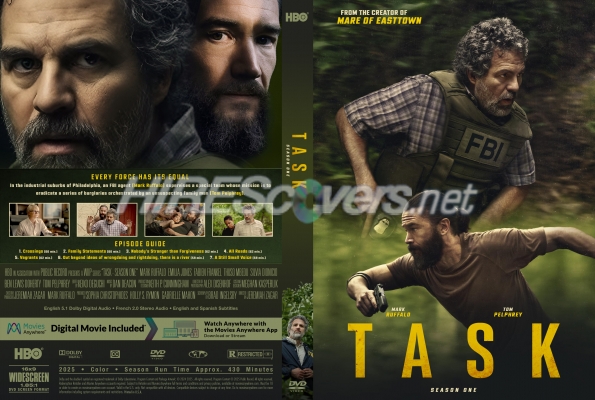 normal Task 2025 Season One Custom DVD Cover