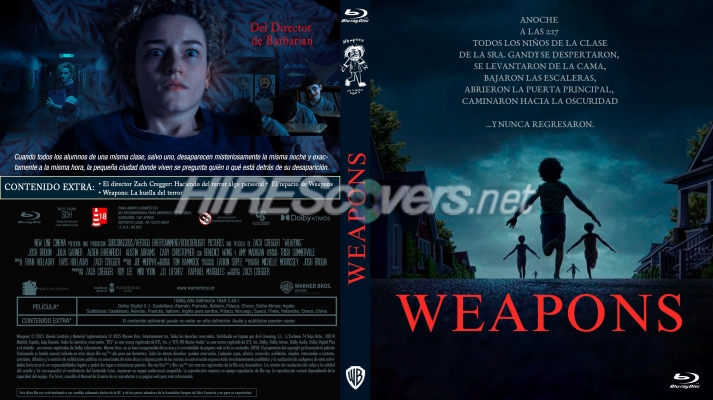 normal Weapons caja Bluray Warner New Line