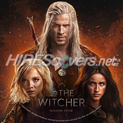 normal Witcher The 2025 Season 4 Custom DVD Label