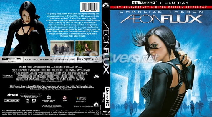 normal Aeon Flux 2005 4K Blu ray RA