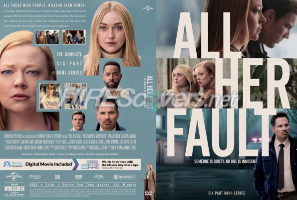 normal All Her Fault 2025 Season One Custom DVD Cover