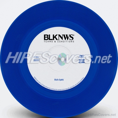 normal BLKNWS Terms Conditions 2025 Custom DVD Label