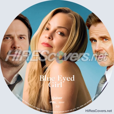 normal Blue Eyed Girl 2025 Custom Blu ray Label