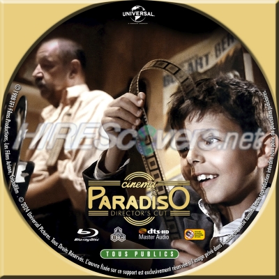 normal CINEMA PARADISO Sticker Blu ray
