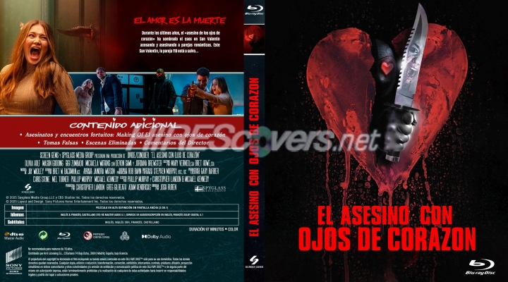 normal El asesino con ojos de corazon caja Bluray Screen Spyglass