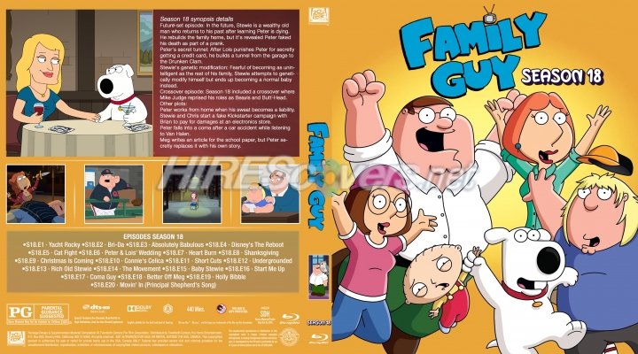 Family Guy Season 18 by Jazzy